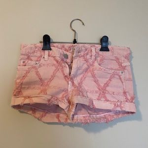 Pale Pink Shorts